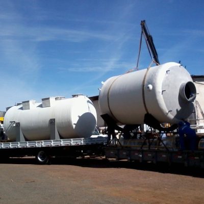 Boca de Inspeção Superior e Superficie Antiderrapante