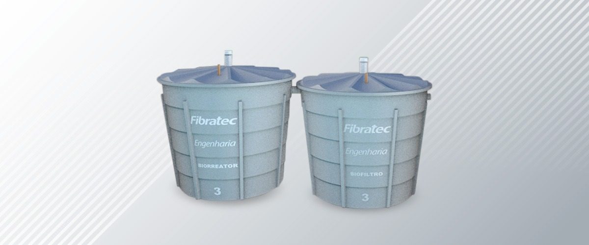 BIORREATOR E BIOFILTRO PRFV