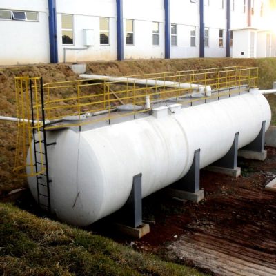 Estação de Tratamento de Esgoto Compacta - Lodo Ativado - Chapecó SC