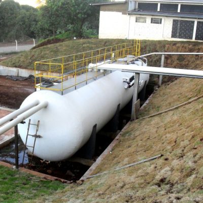 Estação de Tratamento de Esgoto Compacta - Lodo Ativado - Chapecó SC